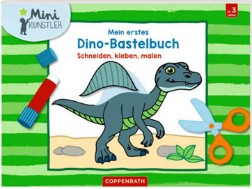 Buch Coppenrath Mini-Künstler Mein erstes Dino-Bastelbuch